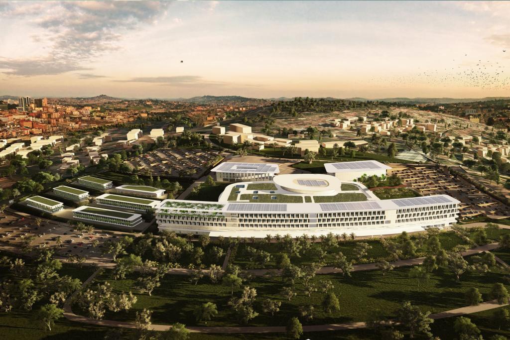 Ospedale internazionale di Kampala International Hospital Uganda by PCMR & SCE Project