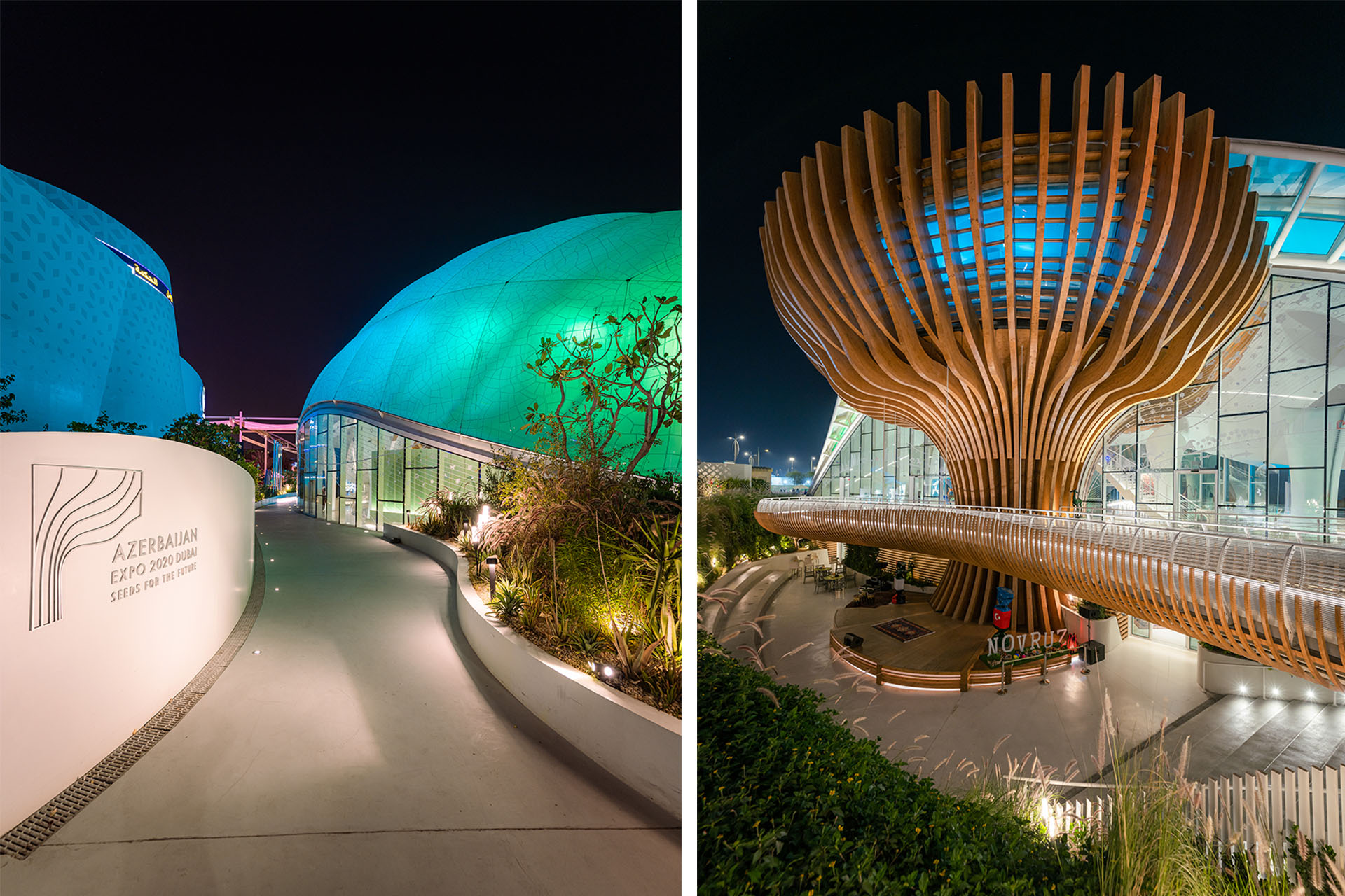SCE Project Dubai Azerbaijan Pavilion Padiglione Expo2020 Simmetrico
