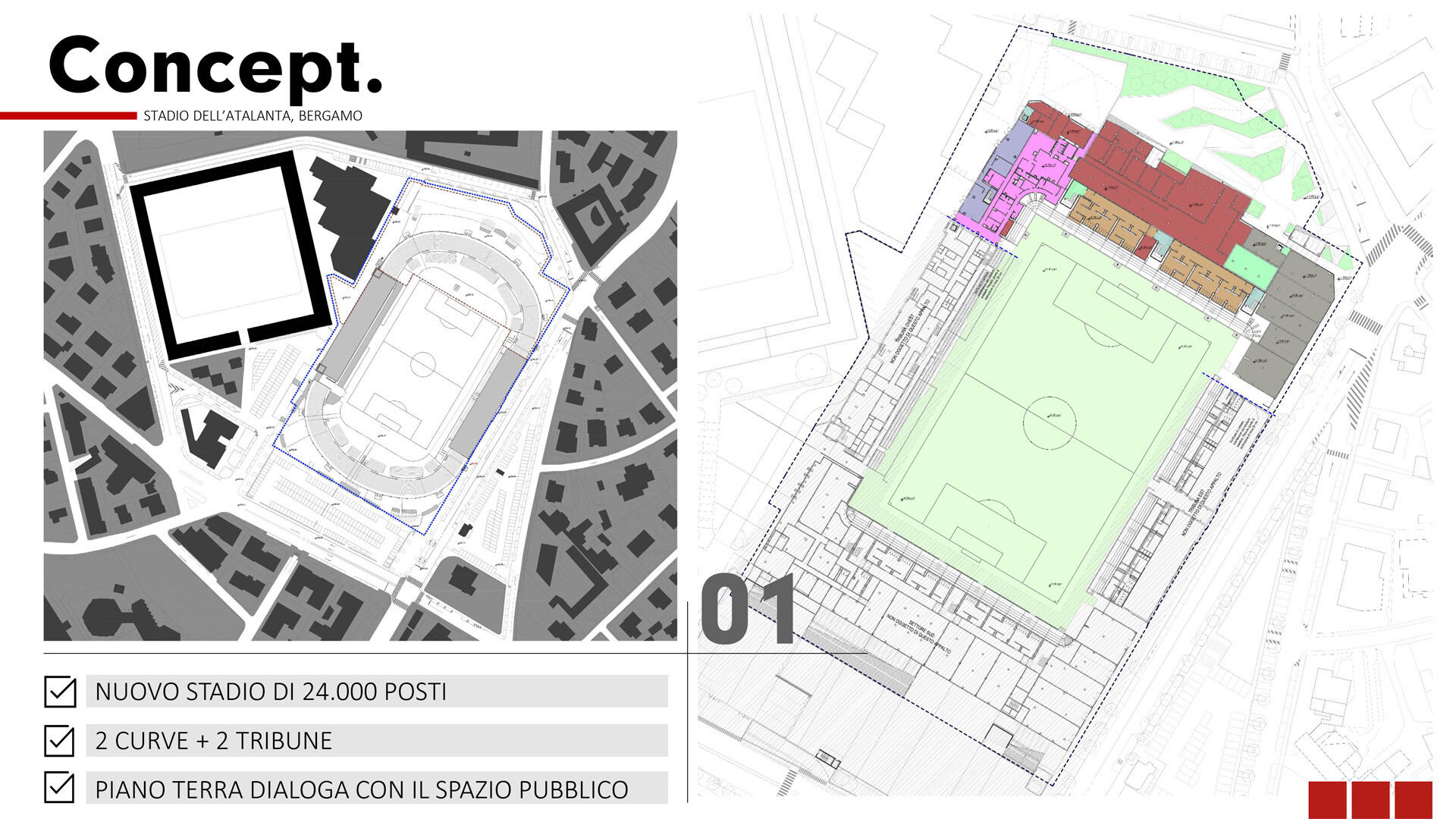 Stadio Atalanta Concetto SCE Project