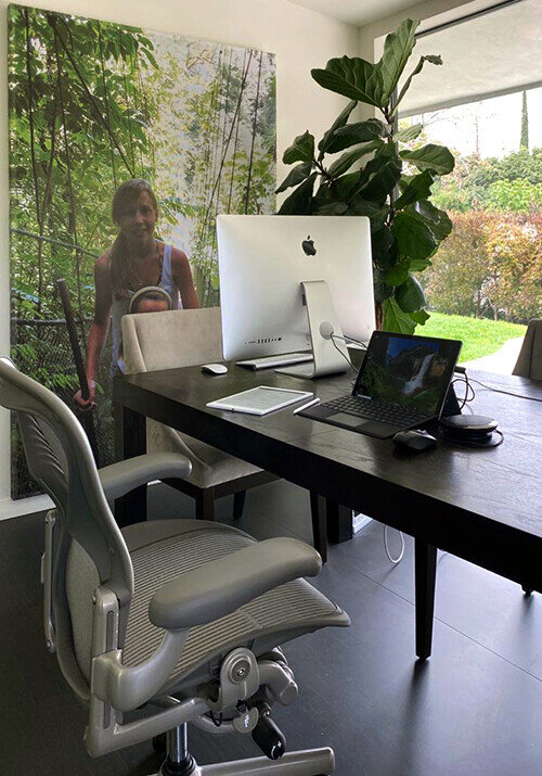 Kim Smart Working station in LA