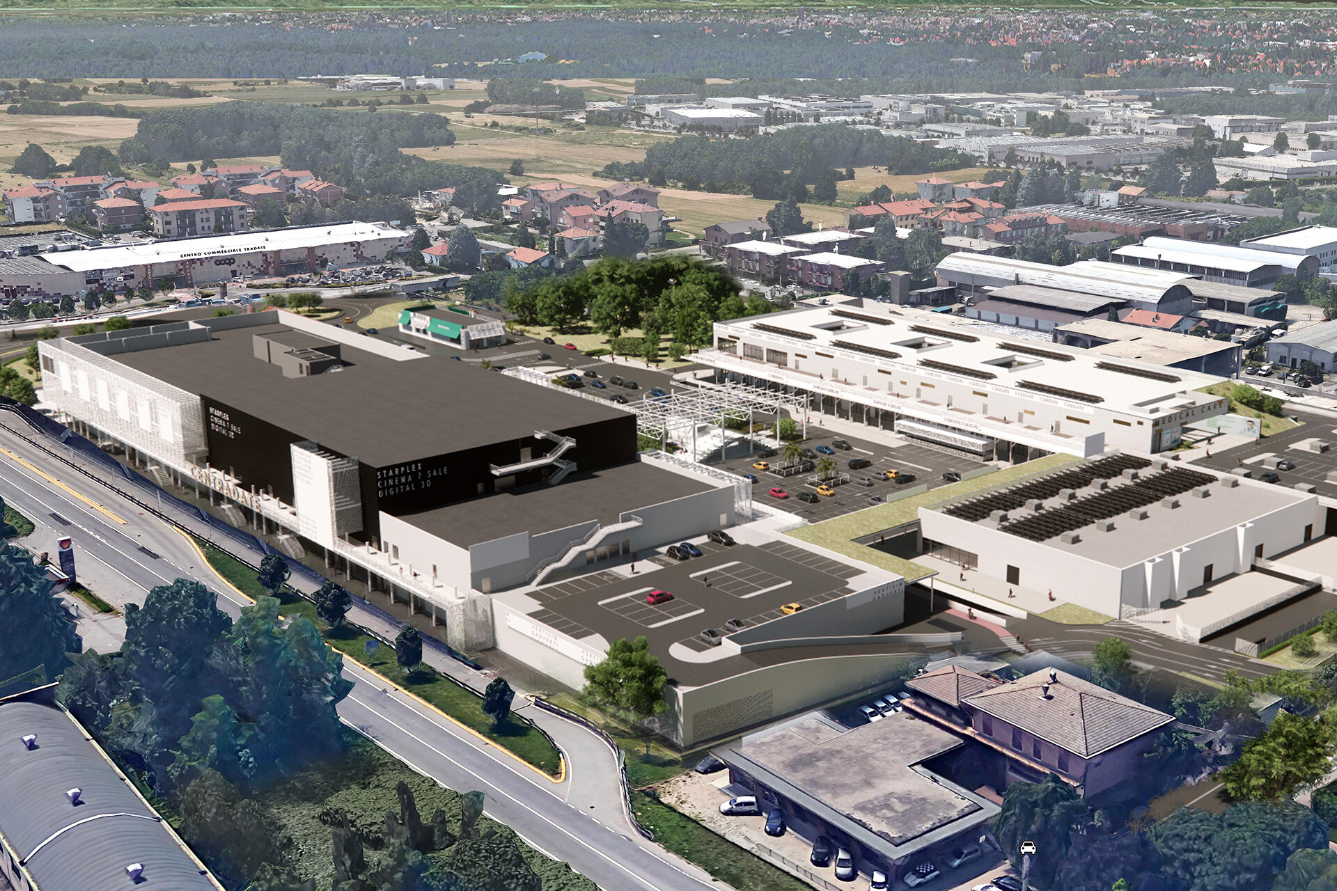 SCE Project_La Fornace Tradate_03 SCE Project Centro Commerciale La Fornace Tradate