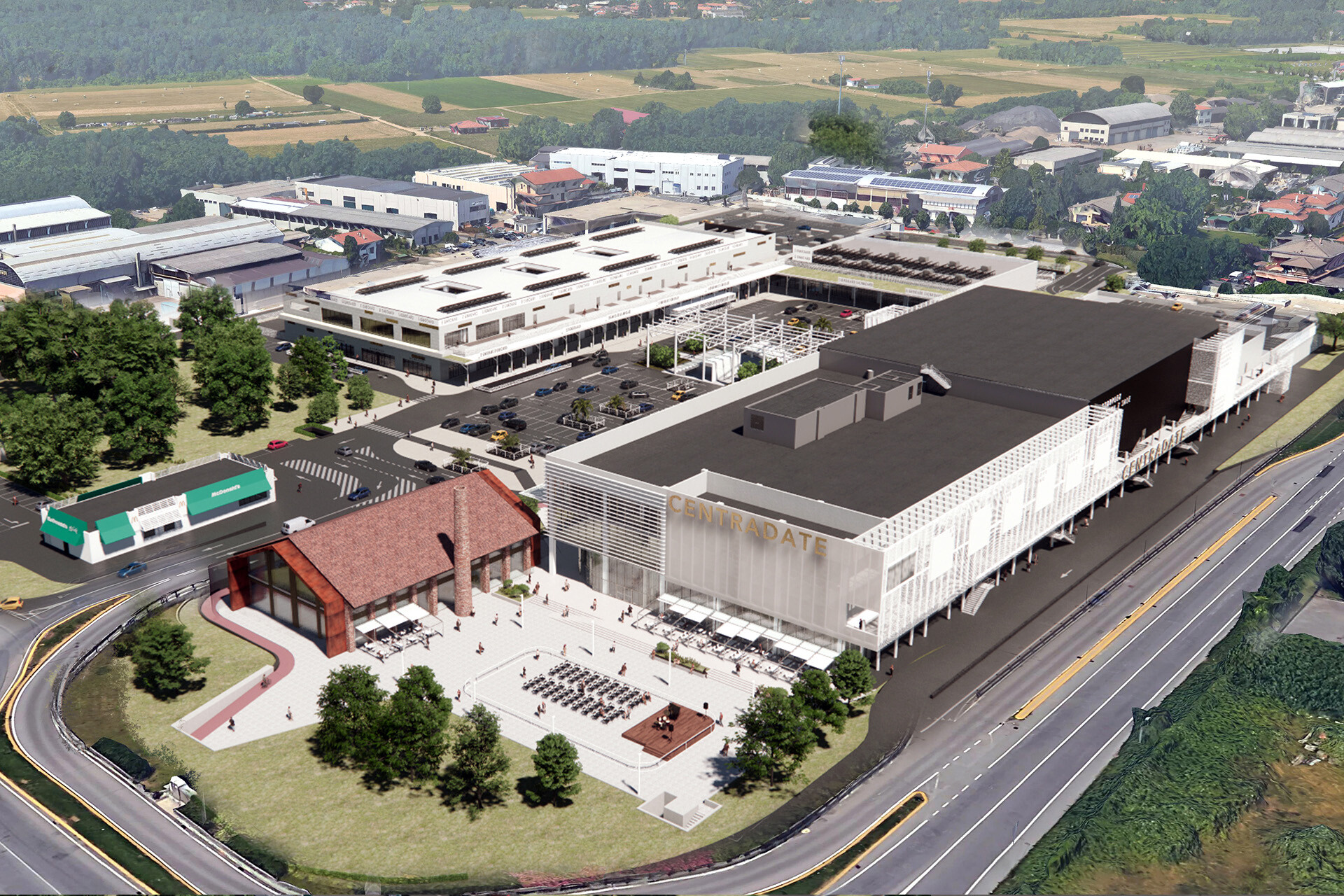 SCE Project_La Fornace Tradate_04 SCE Project Centro Commerciale La Fornace Tradate