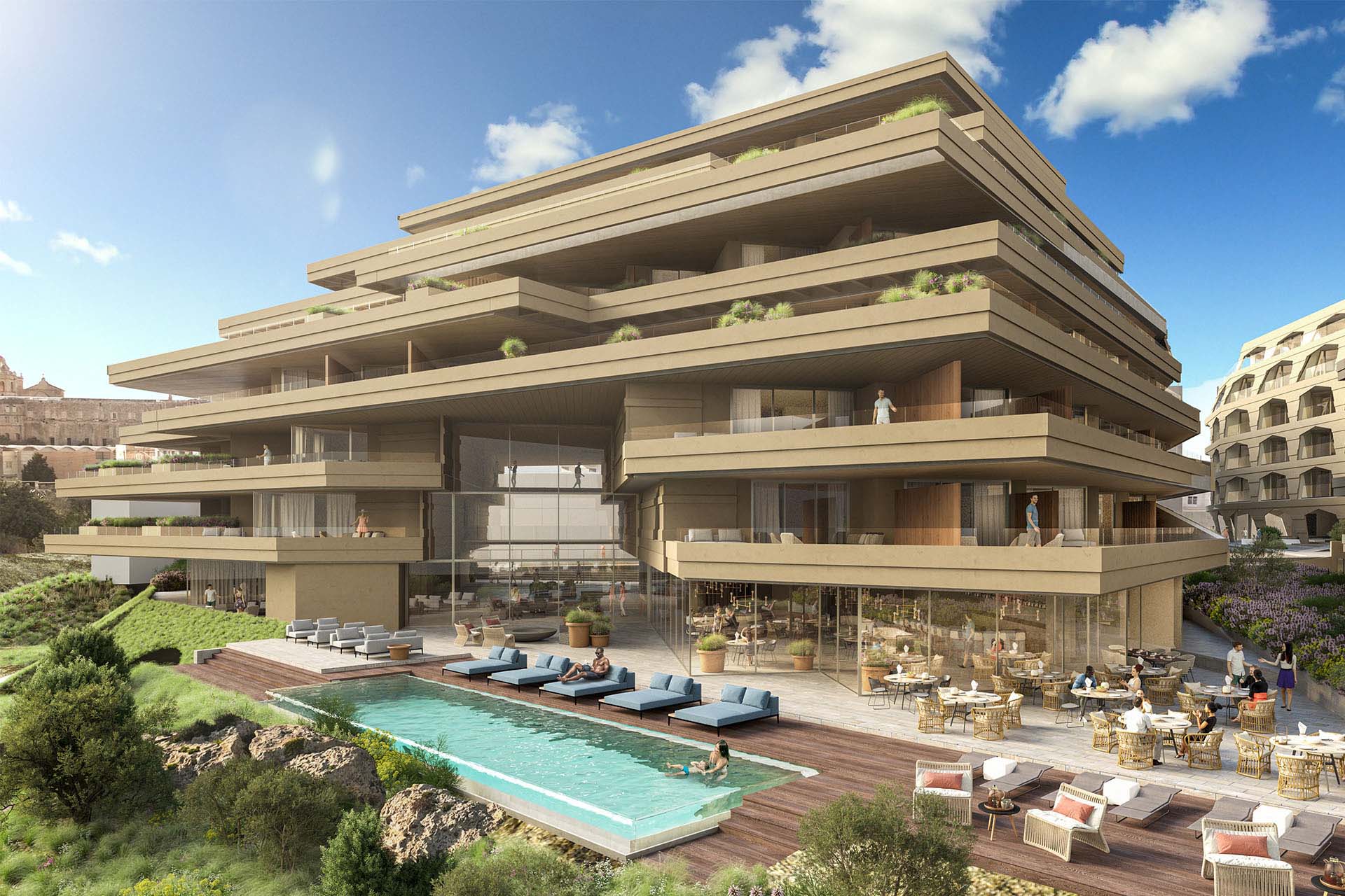 2 The Verdala Terraces