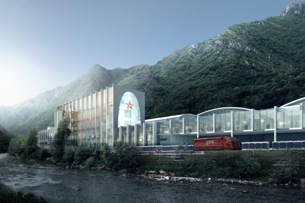 San Pellegrino Flagship Factory SCE Project BIG